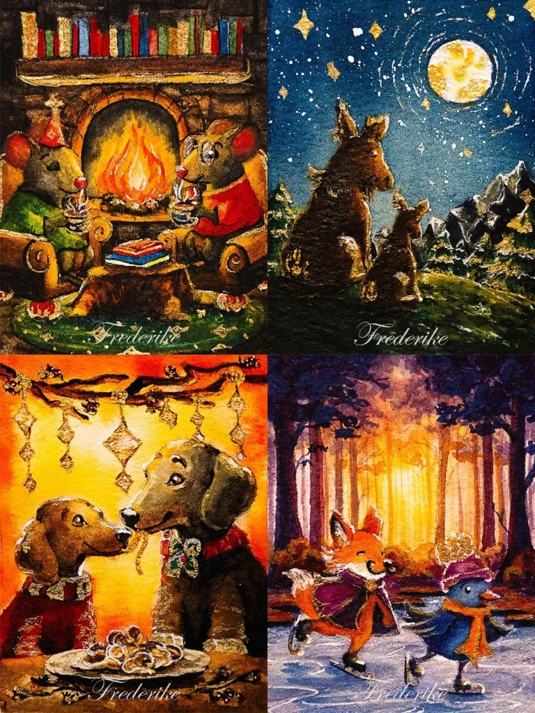 Gifts of Love 2025 Complete Series (Unframed, Dinner for Two)